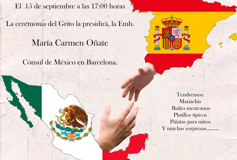 Celebración en Valencia del Día del Grito de Independencia de México